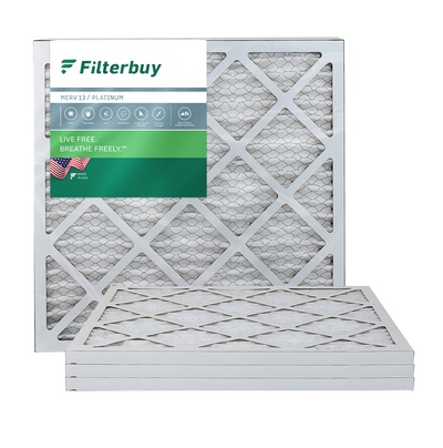 17x19x1 MERV 13 Pleated Air Filter 