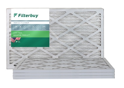 17x22x1 MERV 13 Pleated Air Filter 