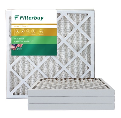 24x25x2 MERV 11 Pleated Air Filter 