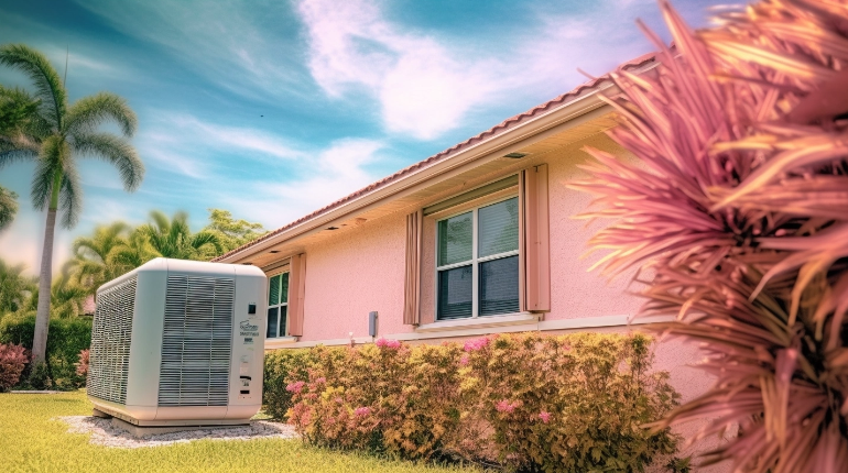 Top annual HVAC preventative maintenance care plans in Key Biscayne FL - View of a climate controlled Key Biscayne air environment after the job is done.