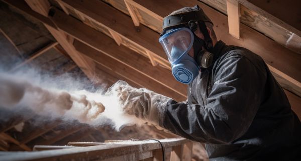 Top attic insulation installation service company in Cooper City FL - View of a climate-controlled Cooper City air environment after the job is done.