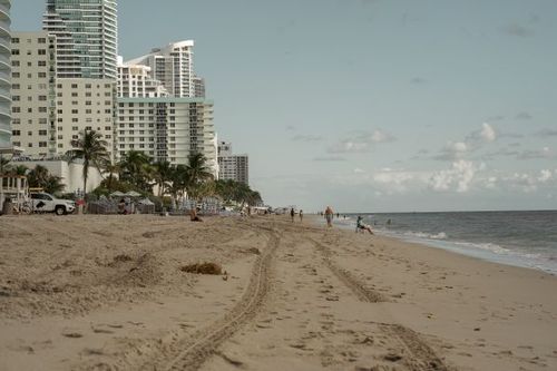 SEO Image Alt Attribute Tag:  Top air duct cleaning services company in Hallandale Beach FL - View of a cleaner Hallandale Beach air environment after the job is done.