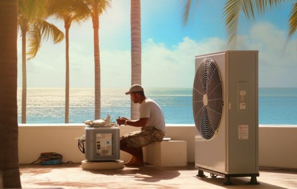 Top annual HVAC preventative maintenance care plans in Sunny Isles Beach FL - View of a climate controlled Sunny Isles Beach air environment after the job is done.