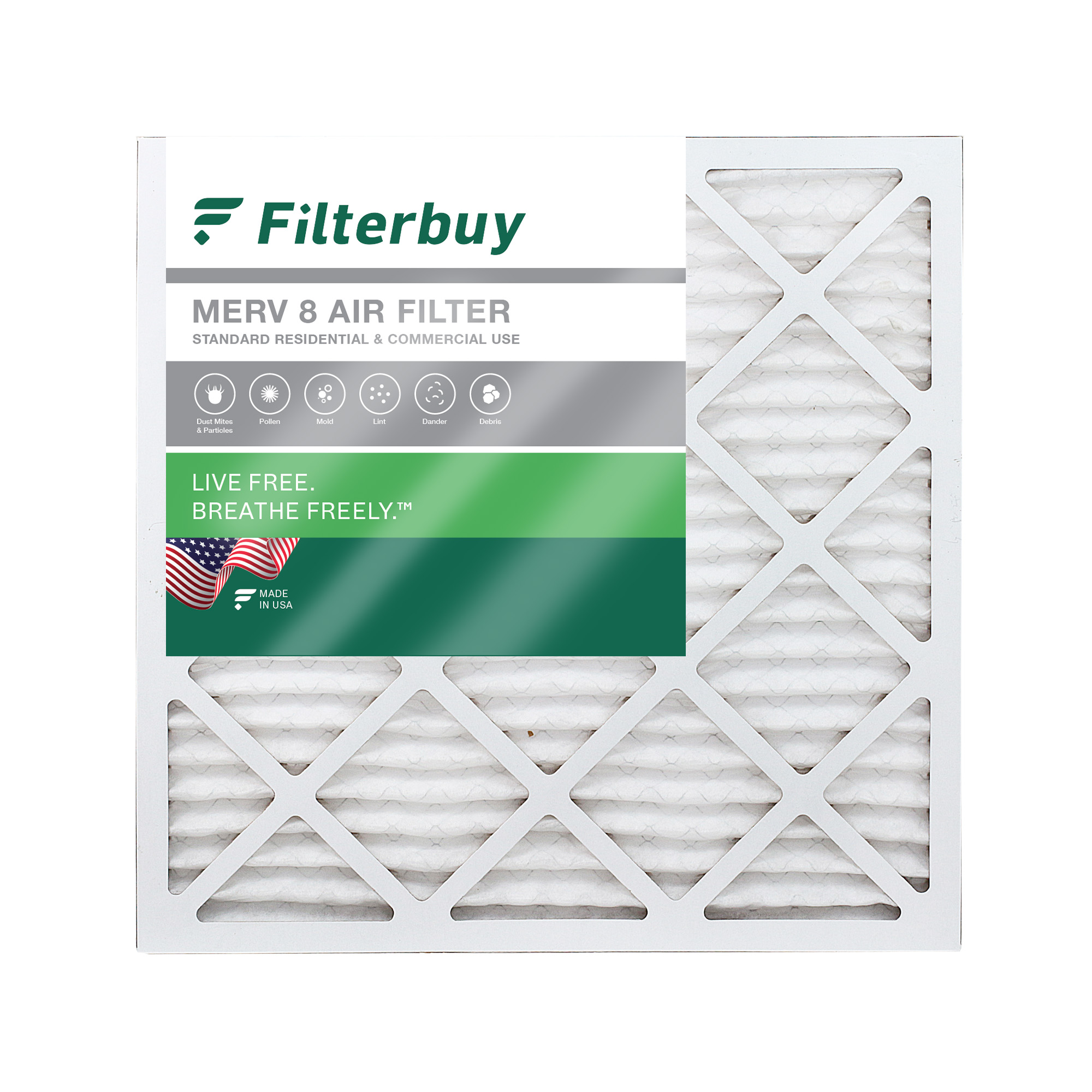 How does a MERV 8 air filter work - Filterbuy MERV 8 Filter